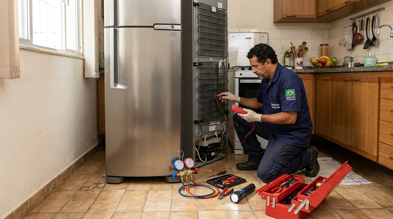 Manutenção na refrigeração em Belo Horizonte-MG